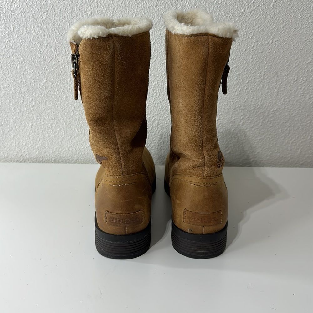 Sorel Emelie Foldover Boot‎ in Camel Brown Sz 11 - Picture 4 of 10